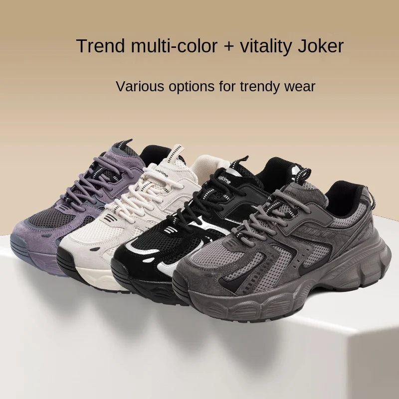 Oulylan Leisure Summer Women Chunky Sneaker Retro Lightweight Mesh Breathable Sports Shoes Ladies Fashion Daily Comfort Footwear