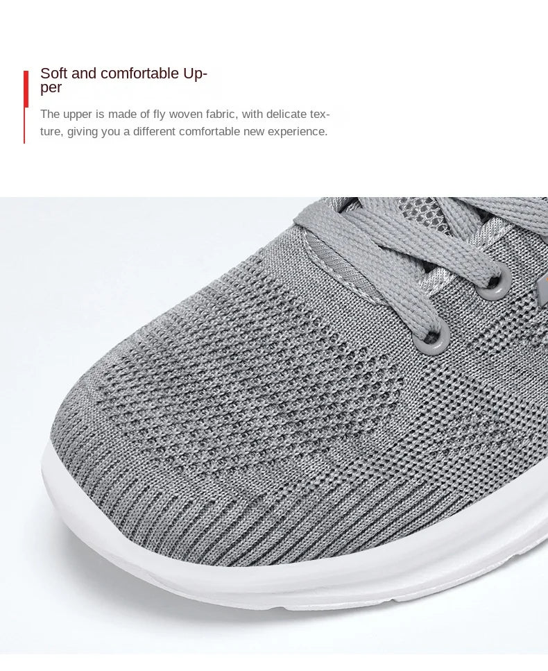 Oulylan New Trendy Casual Men Sports Shoes Summer Lightweight Breathable Mesh Sneakers Outdoor Anti-slip Women Running Footwear