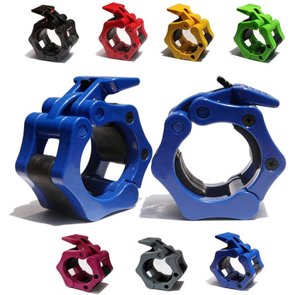 Pro Dumbbell Barbell Bar Clip Collar Barbell Lock Clamps Quick O-Rod Chuck Weight Lifting Bar Gym Dumbbell Fitness Body Building