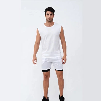 Men’s Compression Tank – Quick-Dry Gym Vest