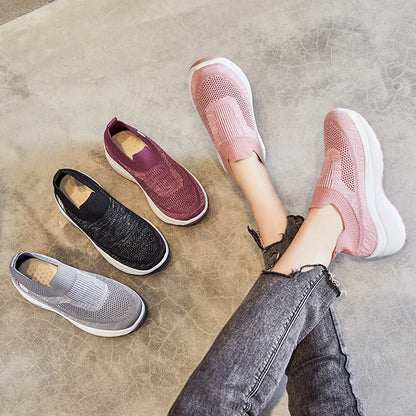 Women's shoes summer new fashion casual shoes increase breathable platform sports shoes women's shoes