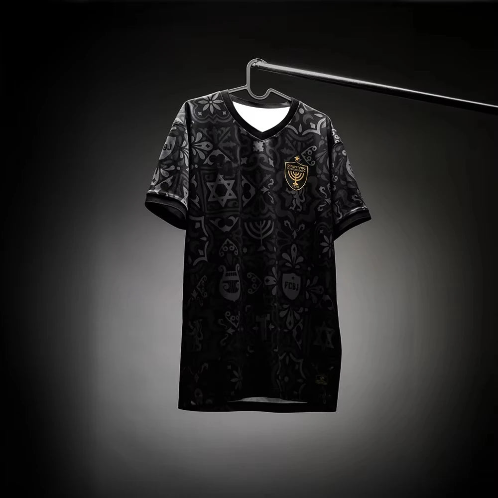 24-25 Mens Hot Selling Beitar Jerusalem Football Shirt Youth Kids Oversized Training Uniform Breathable Unisex Soccer Jersey