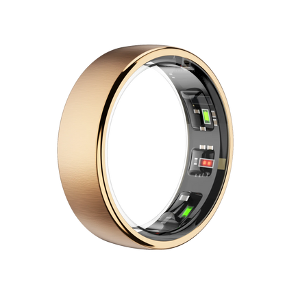 Smart Fitness Ring – Track Sleep, Heart Rate, SpO₂ & Temperature | 7-Day Battery