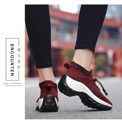 2024 Women Plus Size Shoes Summer Air Mesh Sport Aqua Shoes Outdoor Women's Quick Dry Water Shoes Sneakers Running Shoes 35-45