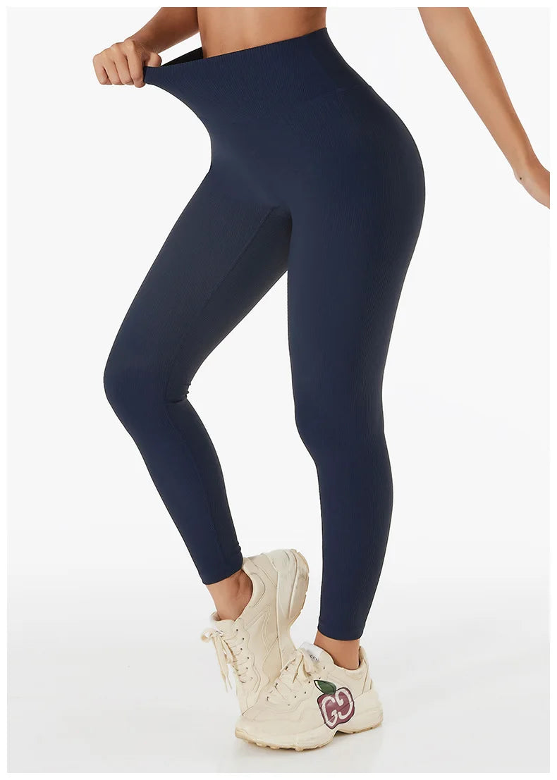 High Waist Push Up Seamless Sport Legging Women's Yoga Pants Super Stretchy Gym Workout Leggings Women's Fitness Sports Leggings