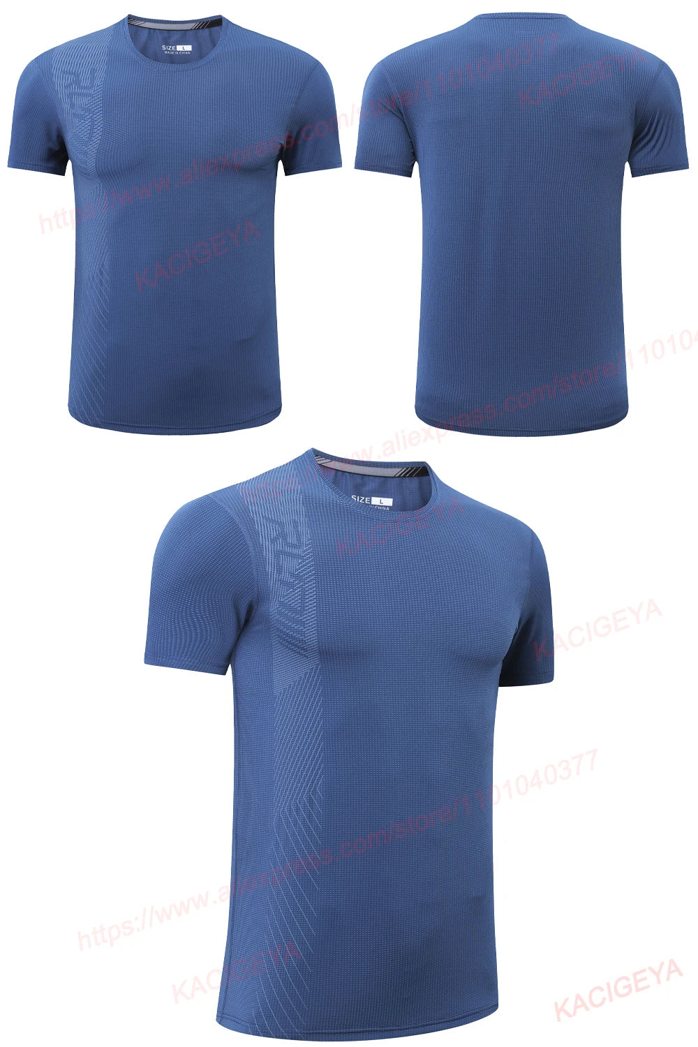 Men’s Workout T-Shirt – Quick-Dry Mesh Training Tee