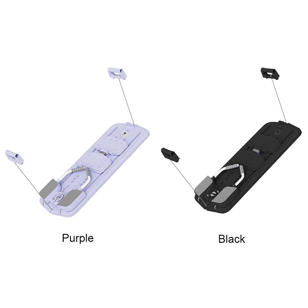 Multifunctional Fitness Board Abdominal Board Non Slip Workout Board with Phone Holder Push Up Board Home Gym Equipment