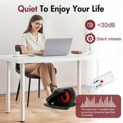 Electric Elliptical Machine Under Desk Pedal Exerciser Leg Home Fitness Small Multi-functional Silent Mini Trainer Portable