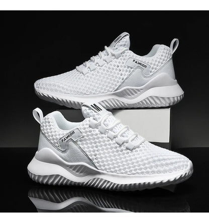 2025 Summer Men's Loafers Walking Mesh Breathable Summer Comfortable Casual Shoes Sneakers Zapatillas Hombre Men Running shoes