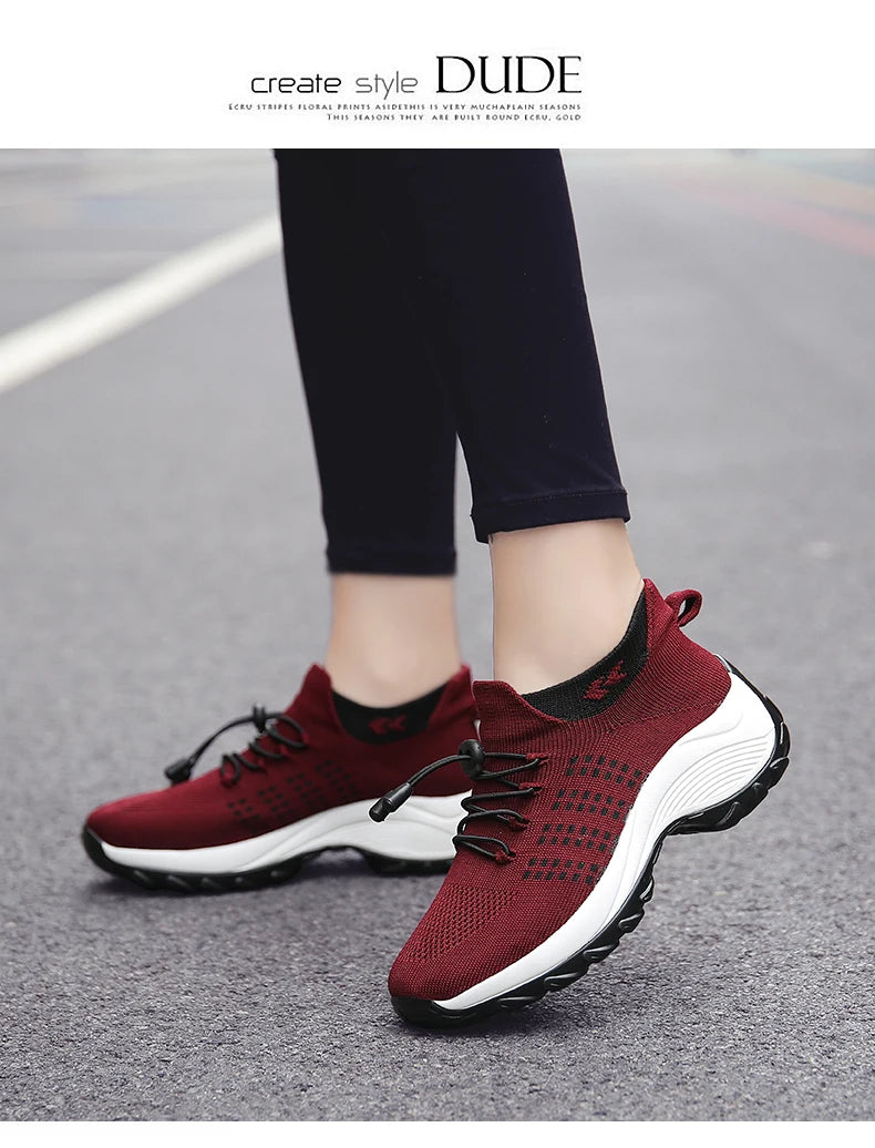 2024 Women Plus Size Shoes Summer Air Mesh Sport Aqua Shoes Outdoor Women's Quick Dry Water Shoes Sneakers Running Shoes 35-45