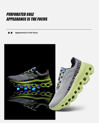Men's Cushioning Running Shoes Lightweight Athletic Casual Sneakers Male Non-Slip Sports Shoes Outdoor Travel Walking Shoes