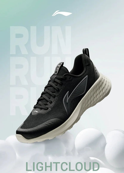 Li-Ning Men LIGHTCLOUD Running Jogger Shoes Breathable Comfortable LiNing Leisure Sports Sneakers ARSV037