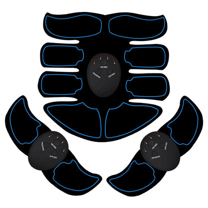 Wireless EMS Abdominal Muscle Stimulator Buttock Hip Trainer Waist Arm Leg Body Smart Slimming Massager Unisex Fitness Equiment
