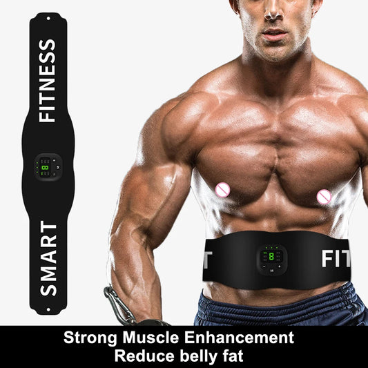 Slimming Belt Belly Weight Loss Abdominal Exercises Exercise Massager Body Shaping 19 Modes Rechargeable Gym Fitness Equiment