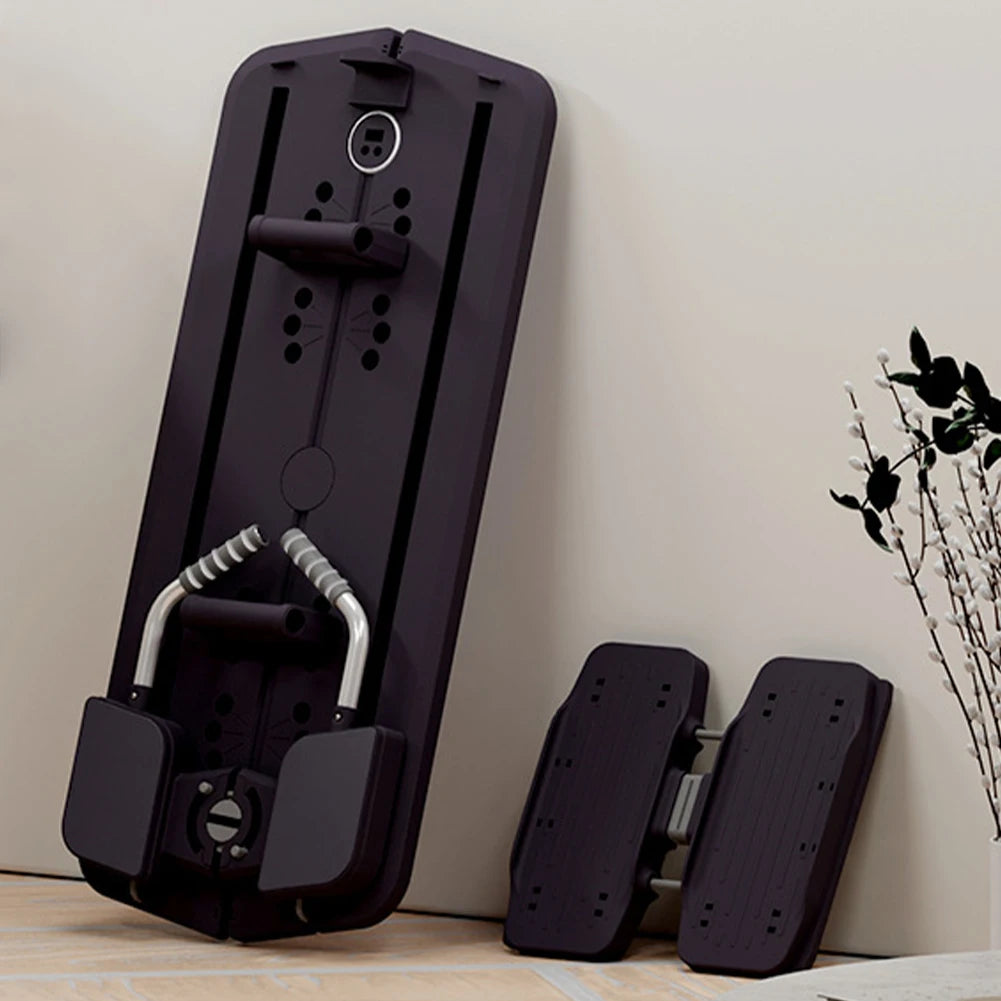 Multifunctional Fitness Board Abdominal Board Non Slip Workout Board with Phone Holder Push Up Board Home Gym Equipment