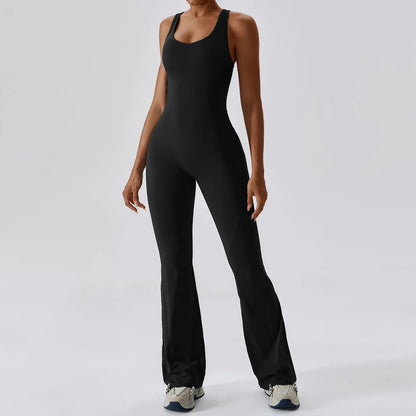 Women Sports Jumpsuit Naked Feeling Gym Set Women Training Yoga Suit Sportswear Fitness Rompers Stretch Female Workout Bodysuits