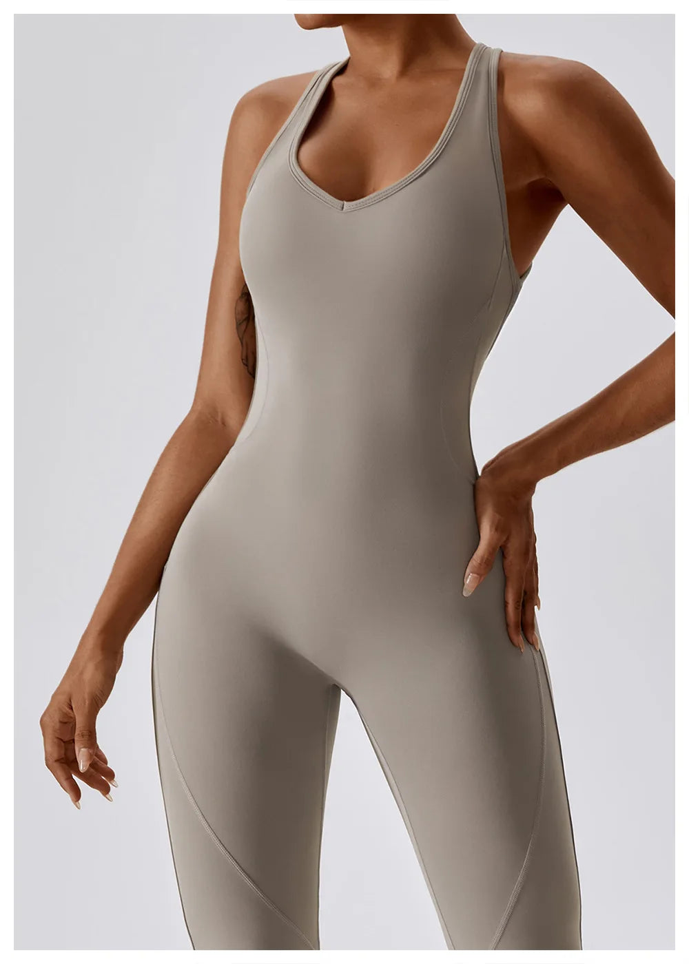Women Sports Jumpsuit Naked Feeling Gym Set Women Training Yoga Suit Sportswear Fitness Rompers Stretch Female Workout Bodysuits