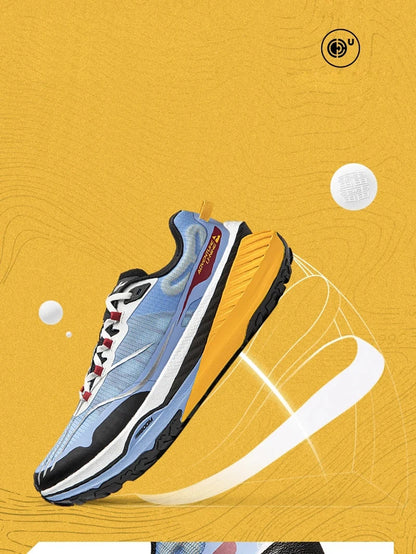 Li-Ning Men DI LU Trail Running Shoes Long Distance BOOM FIBER Cushion Sport Shoes Wearable Anti-Slip Sneakers ARNU003 ARNU009