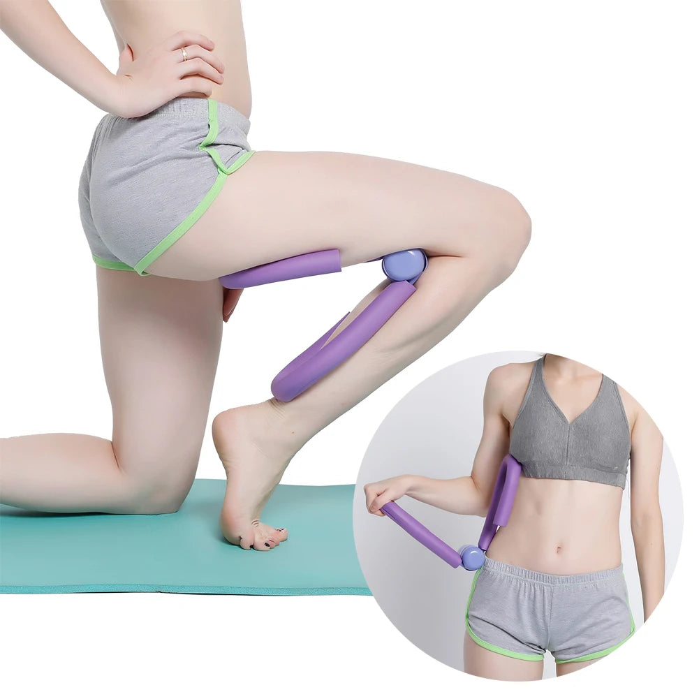 Inner Thigh Exercise Leg Trainer Home Workout Equipment Thigh Master Trainer Leg Strength Trainer Lower Body Fitness Equipment