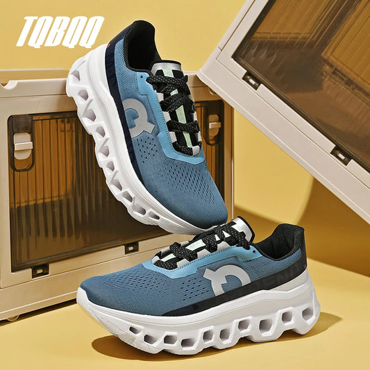 Men's Cushioning Running Shoes Lightweight Athletic Casual Sneakers Male Non-Slip Sports Shoes Outdoor Travel Walking Shoes