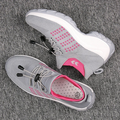 2024 Women Plus Size Shoes Summer Air Mesh Sport Aqua Shoes Outdoor Women's Quick Dry Water Shoes Sneakers Running Shoes 35-45