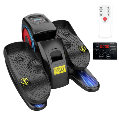 Electric Elliptical Machine Under Desk Pedal Exerciser Leg Home Fitness Small Multi-functional Silent Mini Trainer Portable