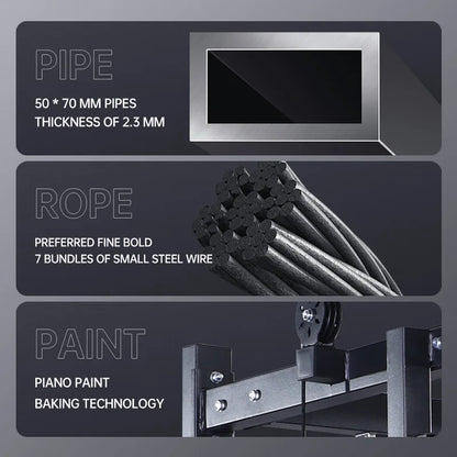 Smith Machine Comprehensive Training , Commercial Fitness Equipment, Squat and Push, Multi-functional Integrated Gantry