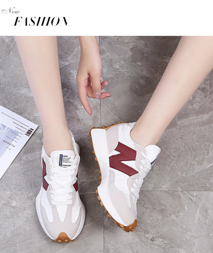 New Style Zugu Women's ShoesinsPopular Thick-Soled Dad Sneakers2025Summer Breathable Season Comfortable Sneaker