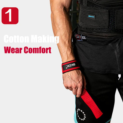 Weightlifting Straps Gym Barbell Dumbbell Workout Lifting Hand Grips Band Crossfit Fitness Equipment Wrist Wrap Lift Training
