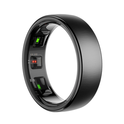 Smart Fitness Ring – Track Sleep, Heart Rate, SpO₂ & Temperature | 7-Day Battery