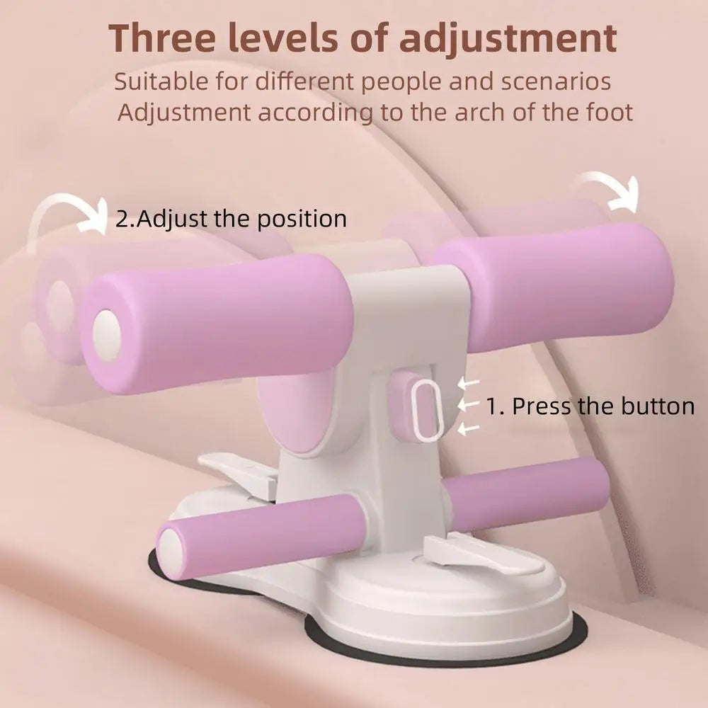 Situp Aid Exercise Suction Cups Floor Height 3-level Adjustable Non Slip Exercised Fitness Equipment Home Workout Sit Up