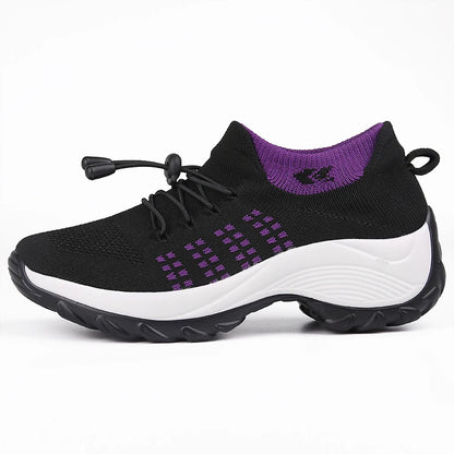 2024 Women Plus Size Shoes Summer Air Mesh Sport Aqua Shoes Outdoor Women's Quick Dry Water Shoes Sneakers Running Shoes 35-45