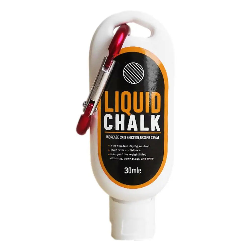 30/50/100ml Liquid Chalk Sports Magnesium Powder Fitness Weight Lifting Anti Slip Cream Grip WeightLifting Climbing Gym Sport