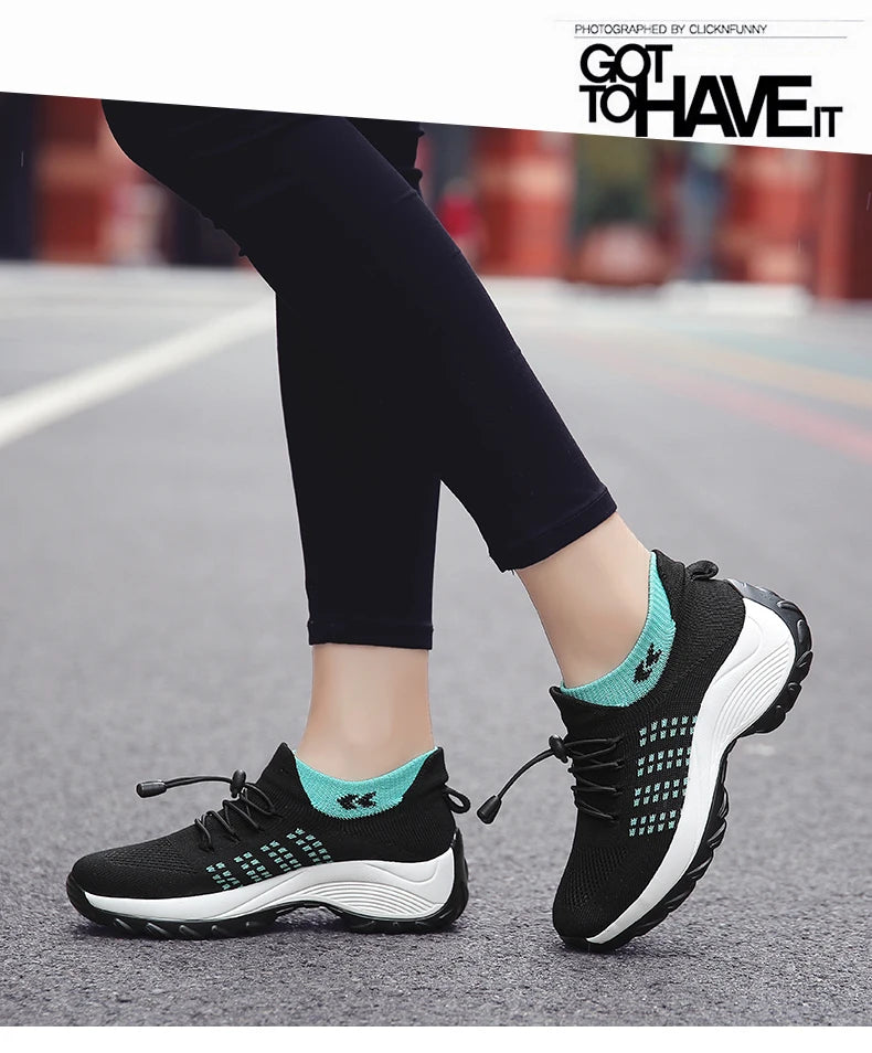 2024 Women Plus Size Shoes Summer Air Mesh Sport Aqua Shoes Outdoor Women's Quick Dry Water Shoes Sneakers Running Shoes 35-45