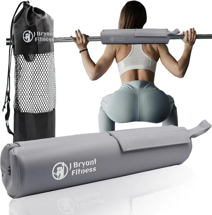 Barbell Pad for Squats and Hip Thrust Leather Pads Relief Pressure from Neck Weightlifting Gym Fitness equipment