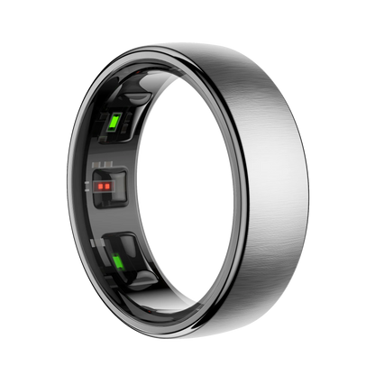Smart Fitness Ring – Track Sleep, Heart Rate, SpO₂ & Temperature | 7-Day Battery