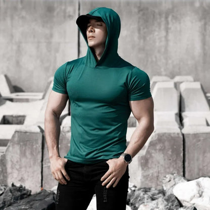 Men Quick-Dry Sportswear Fitness Running T-shirts