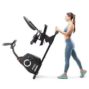 Fitness Recumbent Magnetic Exercise Bike with 15 Workout Programs