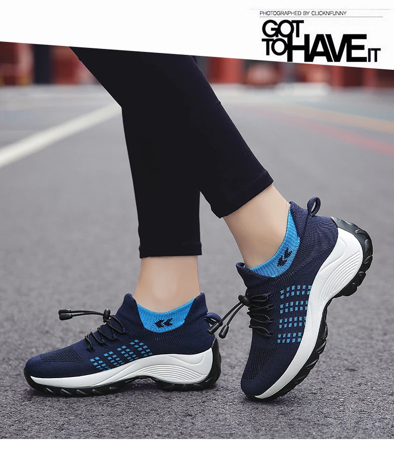2024 Women Plus Size Shoes Summer Air Mesh Sport Aqua Shoes Outdoor Women's Quick Dry Water Shoes Sneakers Running Shoes 35-45
