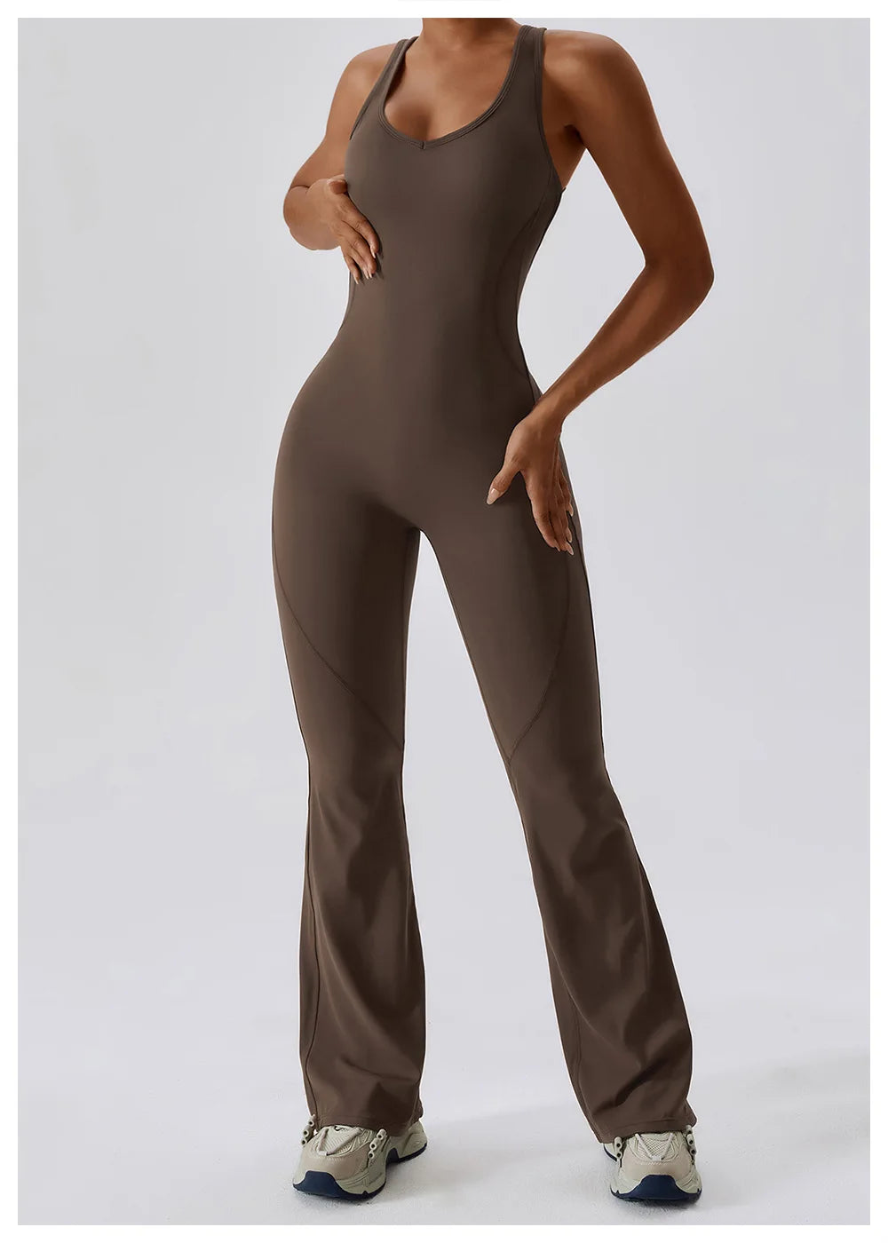 Women Sports Jumpsuit Naked Feeling Gym Set Women Training Yoga Suit Sportswear Fitness Rompers Stretch Female Workout Bodysuits