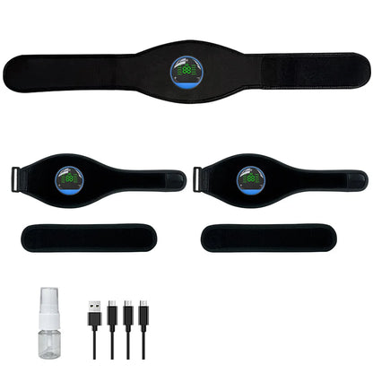 Smart EMS Fitness Belt with LED Display -  Rechargeable Core Trainer for ABS Workout & Lower Back Massage, Home Gym Equipment