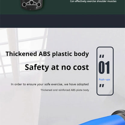 Foldable Multi-Functional Push Up Board Chest  Abs Training Equipment Portable Home Gym Fitness Tool for Men Core Workout