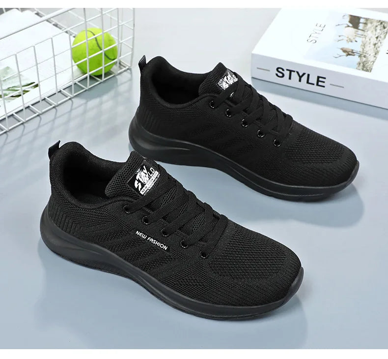 Oulylan New Trendy Casual Men Sports Shoes Summer Lightweight Breathable Mesh Sneakers Outdoor Anti-slip Women Running Footwear