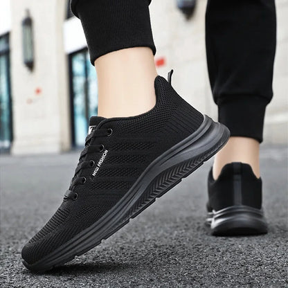 Oulylan New Trendy Casual Men Sports Shoes Summer Lightweight Breathable Mesh Sneakers Outdoor Anti-slip Women Running Footwear
