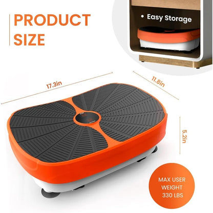 Fitness Vibration Plate Exercise Equipment Whole Body Shape Exercise Machine Vibration Platform Fit Massage Workout Trainer