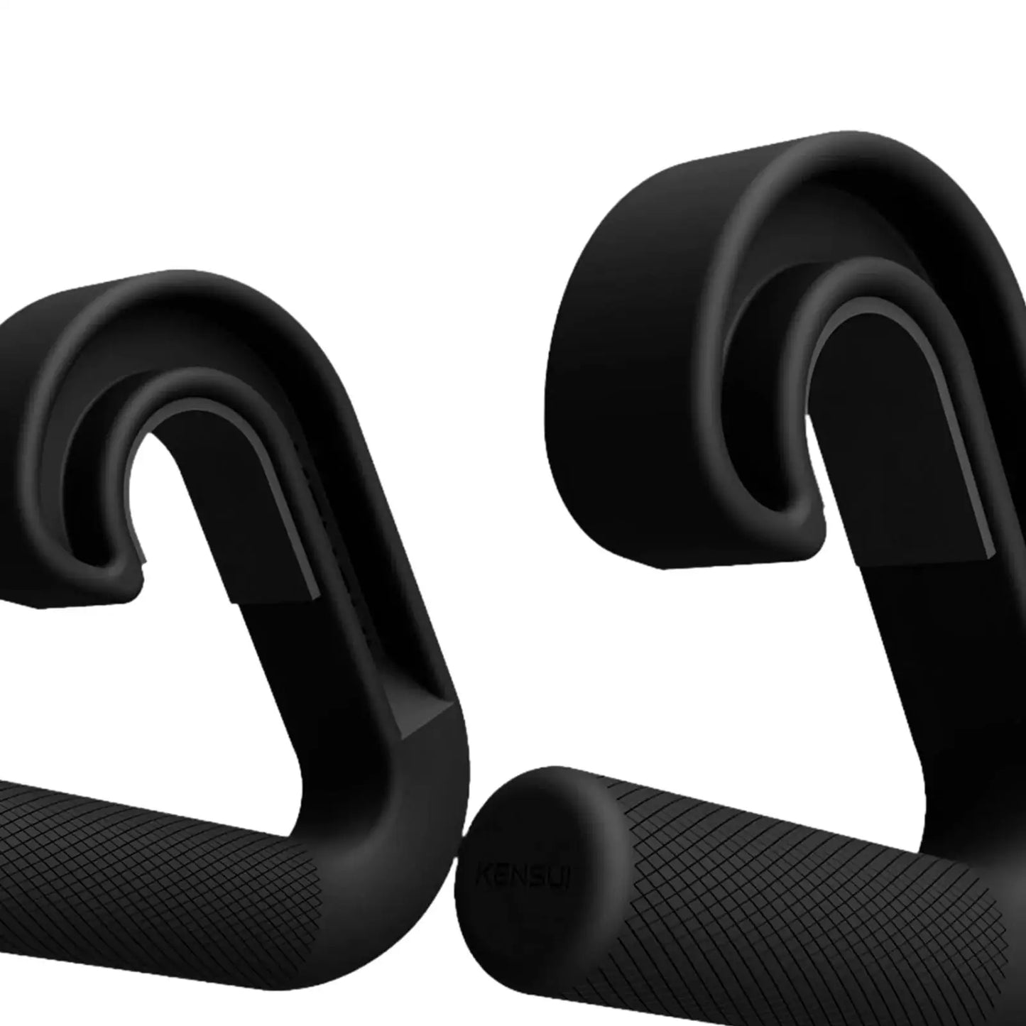 2 Pcs Hook Fitness Handle Multi-functional Exercise Suspension Grip Pull Down Machine Attachment Non Slip for Gym Strength Train