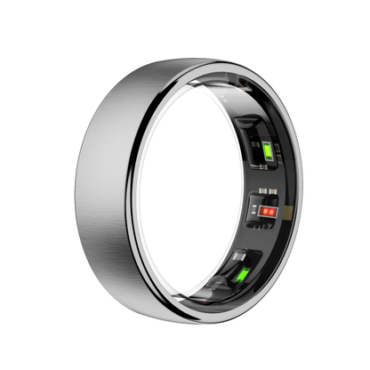Smart Fitness Ring – Track Sleep, Heart Rate, SpO₂ & Temperature | 7-Day Battery