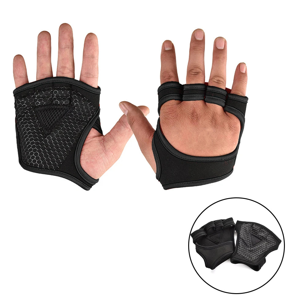 Training Sport Gloves for Men Women Workout Gloves Fitness Body Building Weightlifting Gym Hand Wrist Palm Protector Gloves