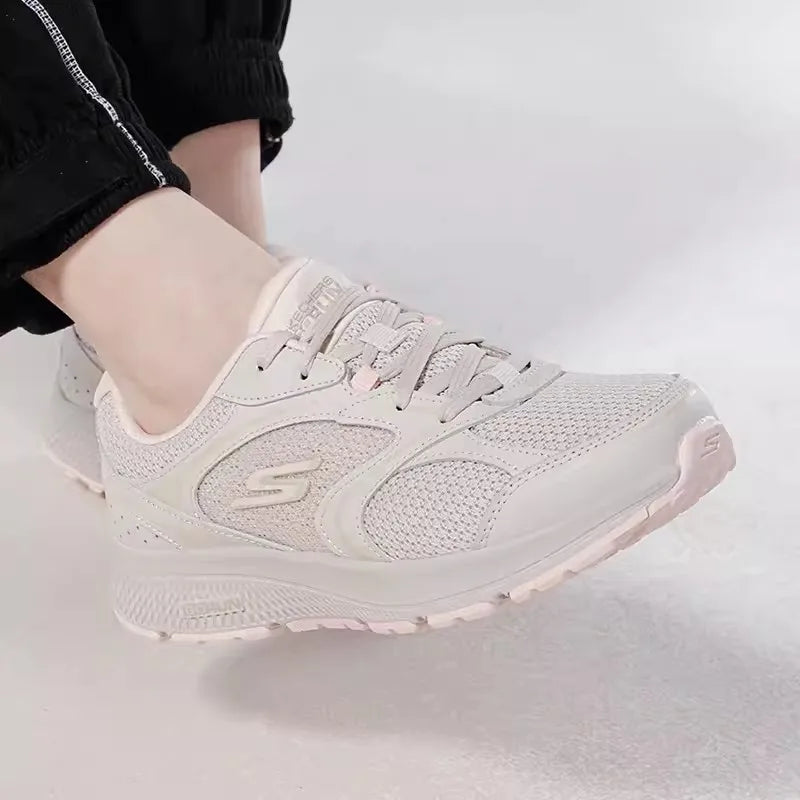 Skechers Women's Sneakers Summer mesh breathable casual running shoes Lightweight shock-absorbing jogging shoes