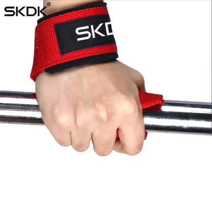 Weightlifting Straps Gym Barbell Dumbbell Workout Lifting Hand Grips Band Crossfit Fitness Equipment Wrist Wrap Lift Training